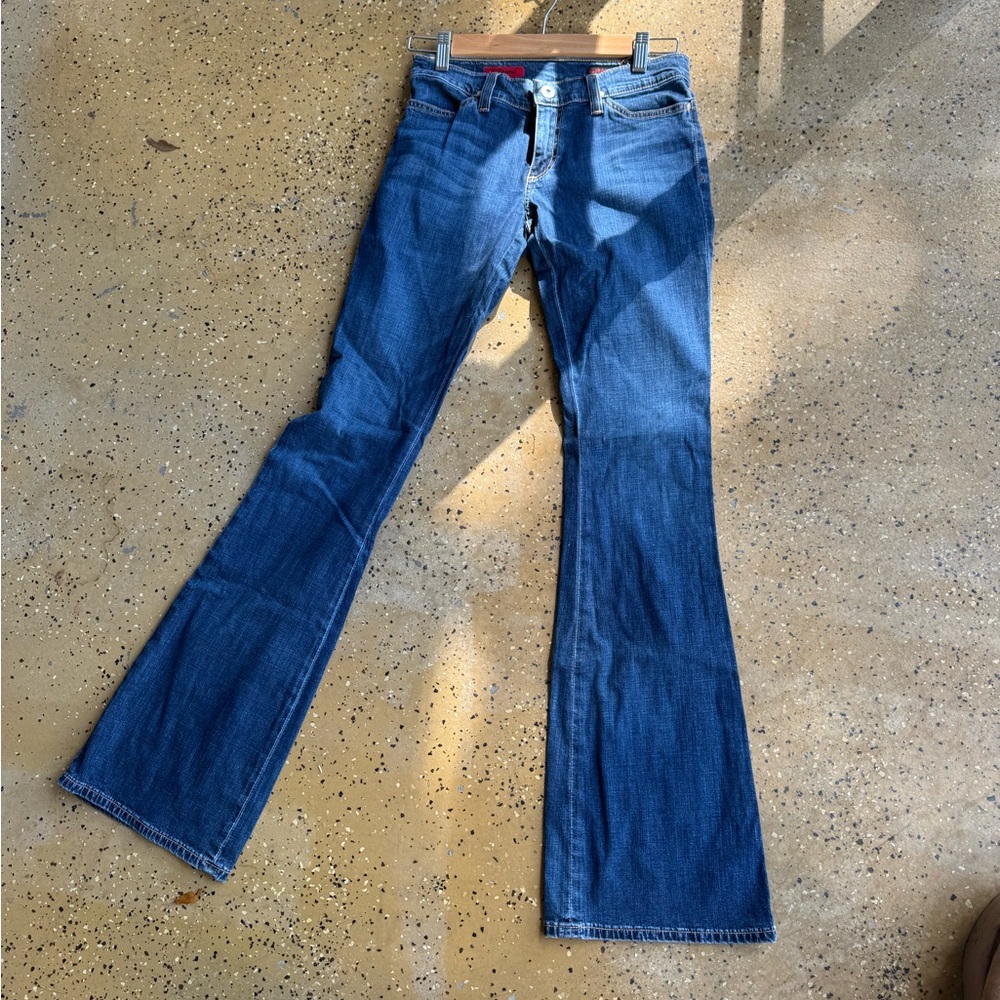 Ag Adriano Goldschmied Flare Jeans in  Blue